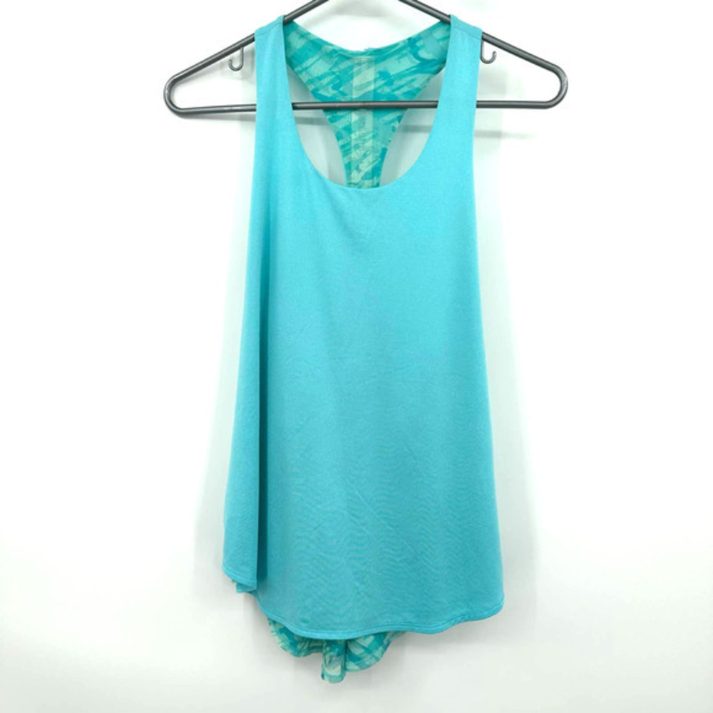 Calia size XS blue racer back athletic tank top‎